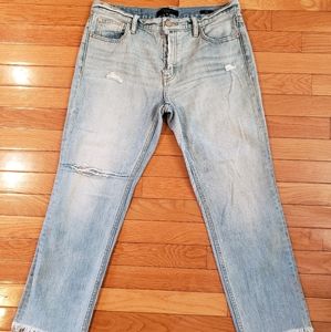 Sanctuary Alex Distressed Crop Jeans Sz 28